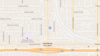 Map for Villa Sabrina - Sherman Oaks, CA