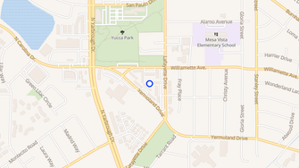 Map for Jaycom Apartments - El Paso, TX