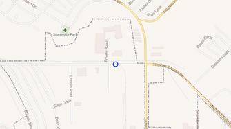 Map for Green Oaks Mobile Home Park - Brownwood, TX