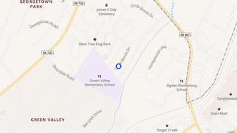 Map for Pebble Creek Apartment Homes - Roanoke, VA