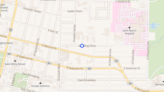 Map for Hickory Ridge Apartments - Centralia, IL