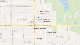 Map for The Legacy - Lincoln, NE