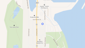 Map for Bayside Apartments - Seward, AK