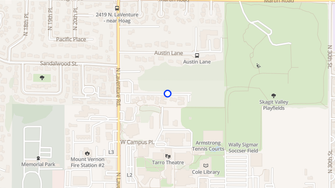 Map for Campus View Village - Mount Vernon, WA