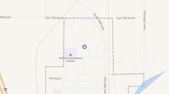 Map for Lakeview Family Apartments - Roberts, ID