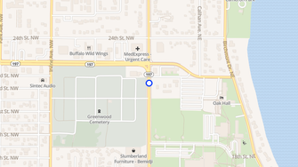 Map for Conifer West Apartments - Bemidji, MN