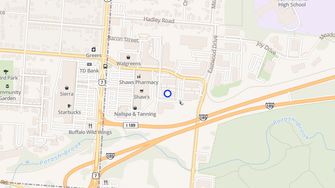 Map for O'Dell Apartments - South Burlington, VT