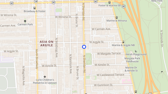 Map for Harold Washington Apartments - Chicago, IL