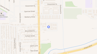Map for Simmons Garden Seniors Apartments - Houston, TX
