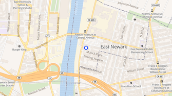 Map for St. George Harrison - East Newark, NJ