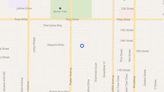 Map for Villa Hermosa - Wasco, CA