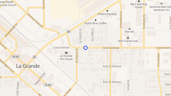Map for Cove Avenue Apartments - La Grande, OR