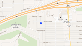 Map for Kingman Heights Apartments - Kingman, AZ