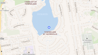 Map for Calelot at Towne Lake - Sayreville, NJ