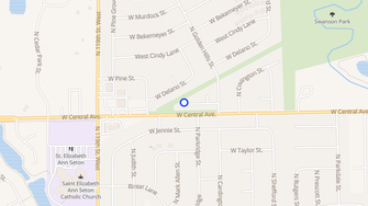 Map for Finch Hollow Senior Residences - Wichita, KS