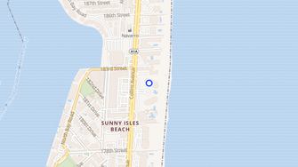 Map for Trump Royale - Sunny Isles Beach, FL