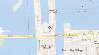 Map for 360 Condo East - North Bay Village, FL