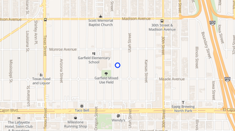 Map for Jasmine Apartments - San Diego, CA