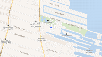 Map for Leisure Manor II - Saint Clair Shores, MI