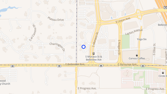 Map for Belleview Suites at DTC - Denver, CO