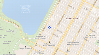 Map for 4 East 89th Street - New York, NY