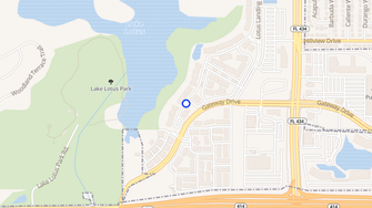 Map for Allora At Lake Lotus - Altamonte Springs, FL