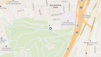 Map for Arlington View Terrace - Arlington, VA