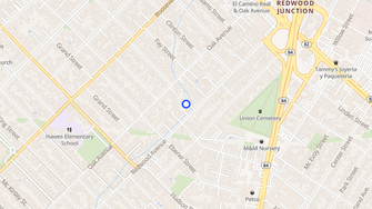 Map for 402 Redwood Avenue - Redwood City, CA