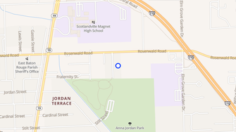 Map for Westminster Scotlandville - Baton Rouge, LA