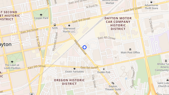 Map for Wheelhouse Lofts - Dayton, OH