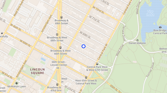 Map for 48 W 68th Street - New York, NY