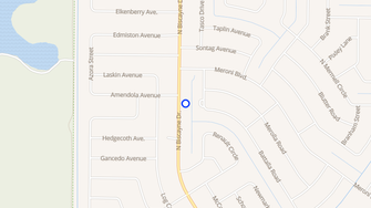 Map for 3978 N Biscayne Drive - North Port, FL