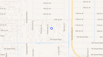 Map for 911 Sally Ave North - Lehigh Acres, FL