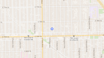 Map for 7829 S Phillips Ave - Chicago, IL