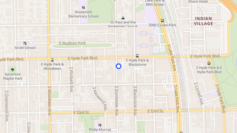Map for 1401 E. Hyde Park Blvd - Chicago, IL