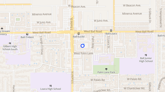 Map for Coronado Palms - Anaheim, CA