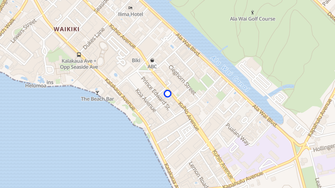 Map for 2449 Kuhio Avenue - Honolulu, HI