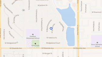 Map for 944 North Spruce Avenue - Rialto, CA