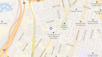 Map for Hannah Park Apartments - Oakland, CA