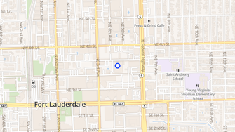 Map for The Rise Flagler Village - Fort Lauderdale, FL