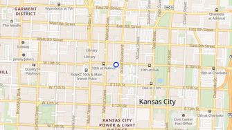 Map for Grand Boulevard Lofts - Kansas City, MO