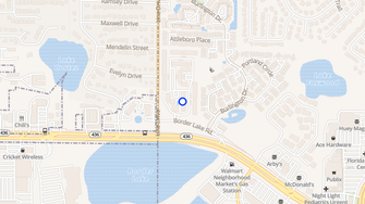 Map for The Laurel at Altamonte - Apopka, FL