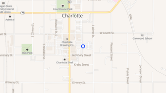 Map for The Edmond Senior Apartments - Charlotte, MI