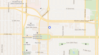 Map for Everleigh Central Park - Denver, CO