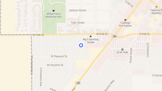 Map for Westwood - Coalinga, CA