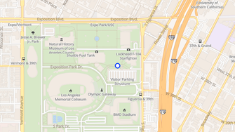 Map for Hub LA Coliseum - Los Angeles, CA