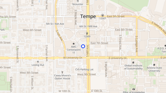 Map for OLIV Tempe - Tempe, AZ