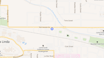 Map for Loma Linda Veterans Village - Loma Linda, CA