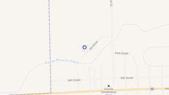 Map for Timber Creek Apartments - North Branch, MI