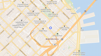 Map for 333 Fremont - San Francisco, CA